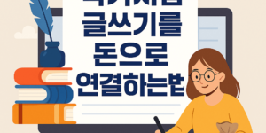 작가처럼 글쓰기를 돈으로 연결