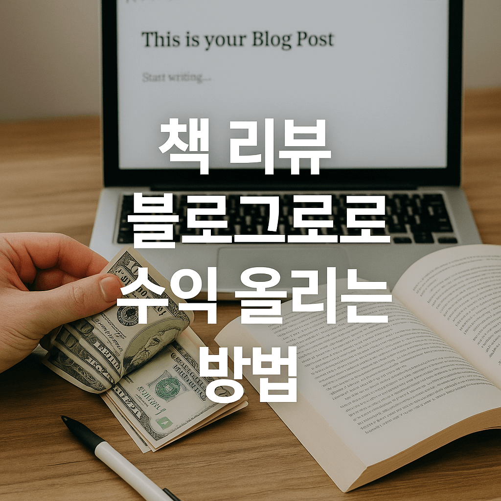 책 리뷰 블로그로 수익