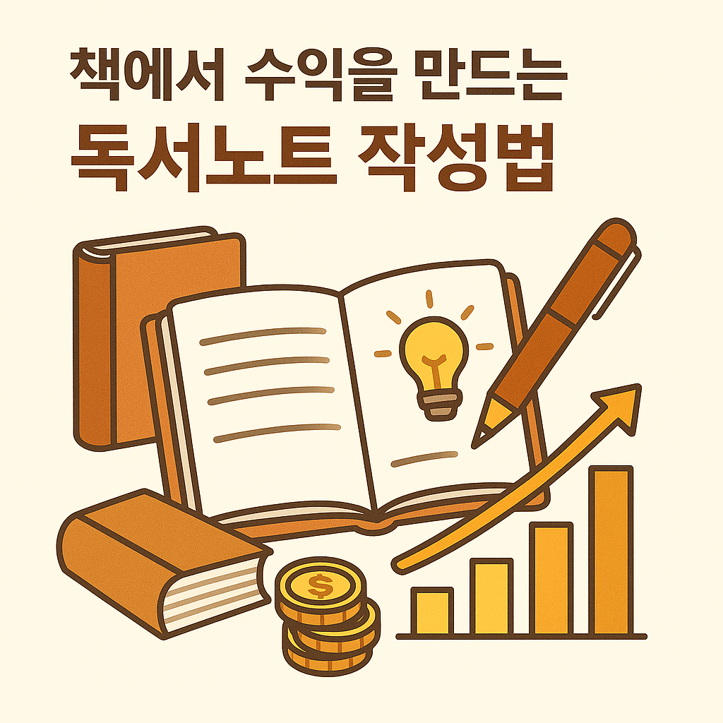 책에서 수익을 만드는 독서노트 작성법